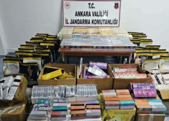Ankara'da 9,4 milyon lira değerinde kaçak malzeme ele geçirildi