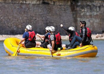 Ünilig Rafting Türkiye Şampiyonası, Bayburt’ta başladı