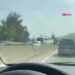 Kestel’de bariyerlere çarpan otomobil takla attı; 2 yaralı