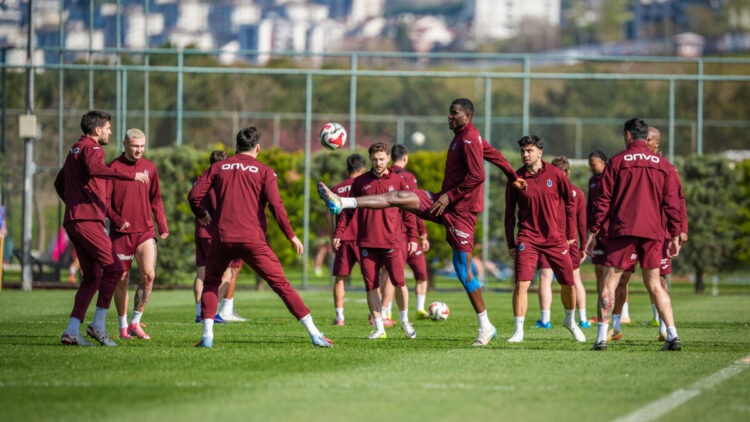 Trabzonspor, RAMS Başakşehir FK maçı hazırlıklarını sürdürdü