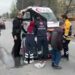 Bahçe duvarına çarpan motosikletteki 1 kişi yaralandı