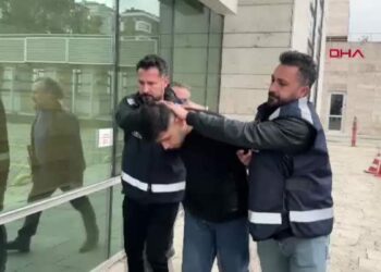 Mesai arkadaşını 9 bıçak darbesiyle öldüren şüpheli adliyede