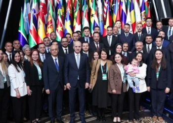 TBMM Başkanı Kurtulmuş, PAB 152'nci Genel Kurulu kapsamında katılımcılarla bir araya geldi