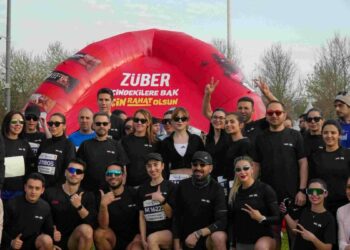 Züber, İstanbul Yarı Maratonu’nda TEV yararına koştu