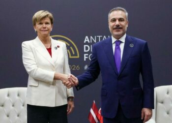 Bakan Fidan, Letonyalı mevkidaşı Braze ile görüştü