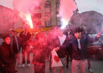 Erzurum'da Süper Lig coşkusu ilçelerde de sürüyor