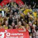 Sultanlar Ligi şampiyonu VakıfBank kupasını aldı