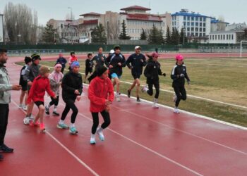 Milli atletler, Avrupa Şampiyonası hazırlıklarına Kars'ta devam ediyor