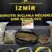 İzmir’de 16,5 kilo skunk ele geçirildi