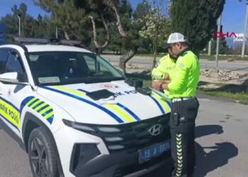 Tescilsiz plaka kullanan sürücüye ceza