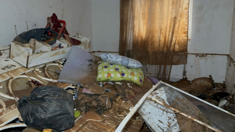 Midyat’ta taşkınlarda su basan 150 ev zarar gördü