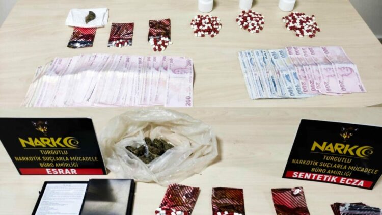 Manisa'da uyuşturucu operasyonu: 2 tutuklama