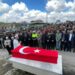Rahatsızlanıp yaşamını yitiren jandarma, son yolculuğuna uğurlandı