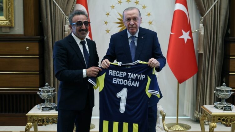 Cumhurbaşkanı Erdoğan, iş insanı Ulukaya'yı kabul etti