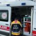 Minibüs ile hafif ticari araç kafa kafaya çarpıştı; 2 yaralı