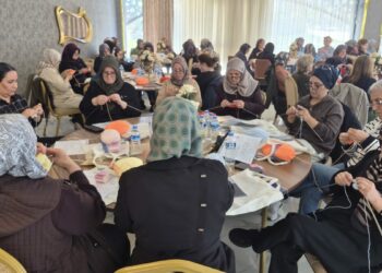 Malatya'da kadınların 'örgü' yarışı