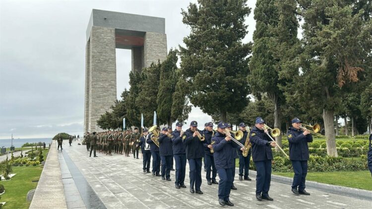 Çanakkale Kara Savaşları'nın 111'inci yılı anma töreninin provası yapıldı