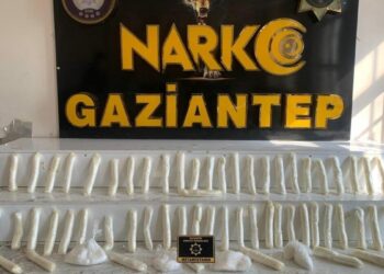 Gaziantep’te 10 kilo metamfetamin ele geçirildi