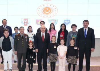 Bakan Güler, şehit ve gazi çocukları ile buluştu