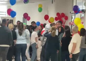 Bodrum Devlet Hastanesi’nde çocuklara 23 Nisan kutlaması