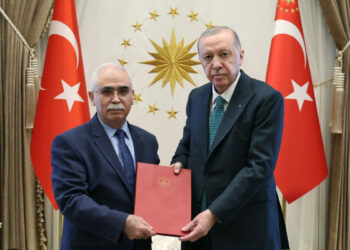 Cumhurbaşkanı Erdoğan, AYM Başkanı Özkaya'yı kabul etti