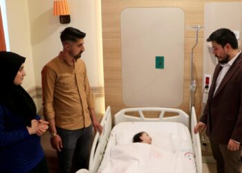 Götürüldüğü hastanede damak yarığı tespit edilen bebek ameliyatla sağlığına kavuştu