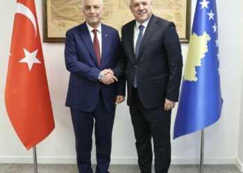 Ticaret Bakanı Bolat, Kosova Başbakan Yardımcısı Damka ile görüştü