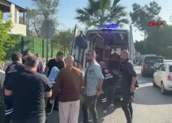 Bodrum'da evinin bahçesinde bıçaklanan kadın yaralandı