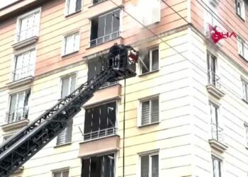 Samsun’da ev yangını: 1 kişi ağır yaralandı