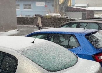 Ardahan’a nisan ayında kar yağdı