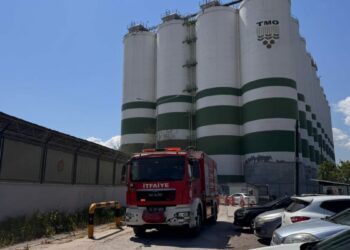 Siloya düşen işçi yaralandı