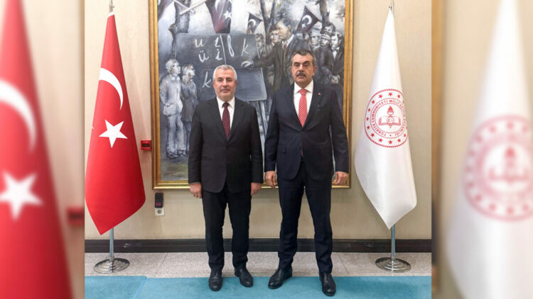 Bakan Tekin, ÖSYM Başkanı Ersoy'u kabul etti