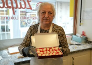 Bafra'nın coğrafi işaretli lokumunun sırrı; doğal manda kaymağı