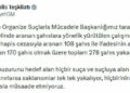 EGM: Aranan 278 kişi yakalandı