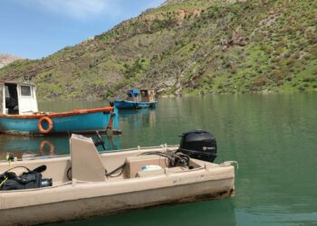 Bottan Fırat Nehri'ne düşen kampçı için arama çalışması başlatıldı
