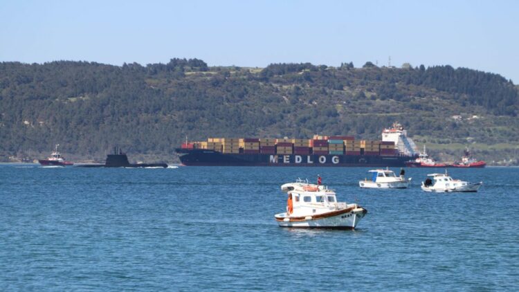 Çanakkale’de gemi arızası