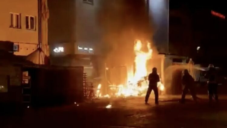 Bartın’da trafoda patlama