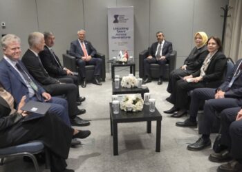 Bakan Tekin, OECD Genel Sekreteri Cormann ile bir araya geldi