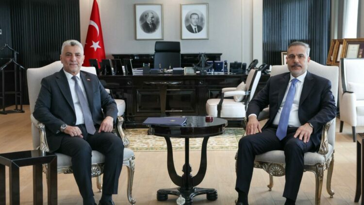 Bakanlar Fidan ve Bolat bir araya geldi