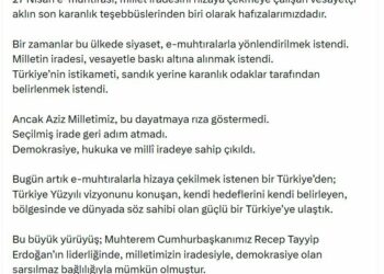 Bakan Çiftçi'den '27 Nisan e-muhtıra' mesajı