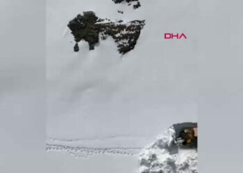 Ordu'da nisan ayında kar yağışı etkili oldu