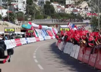 Antalya'da Cumhurbaşkanlığı bisiklet turu heyecanı