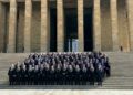 Anayasa Mahkemesi heyeti, Anıtkabir'i ziyaret etti