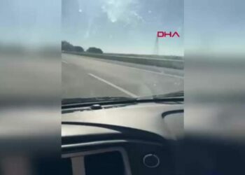 Aydın'da seyir halindeyken alev alan otomobil yandı