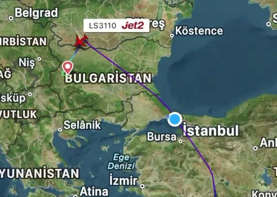 Antalya’dan kalkan Jet2 uçağında yolcular sorun çıkardı; uçak acil iniş yaptı