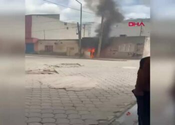 Mardin’de elektrik panosunda yangın