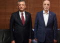 Özgür Özel, TÜRK-İŞ Genel Başkanı Atalay'ı ziyaret etti