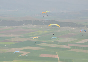 Türkiye Yamaç Paraşütü Hedef Yarışması Gaziantep 2026 başladı