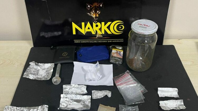 Düzce'de uyuşturucu operasyonu: 2 tutuklama