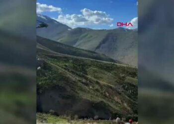 Dağda ot toplarken yaralanan genç askeri helikopterle kurtarıldı
